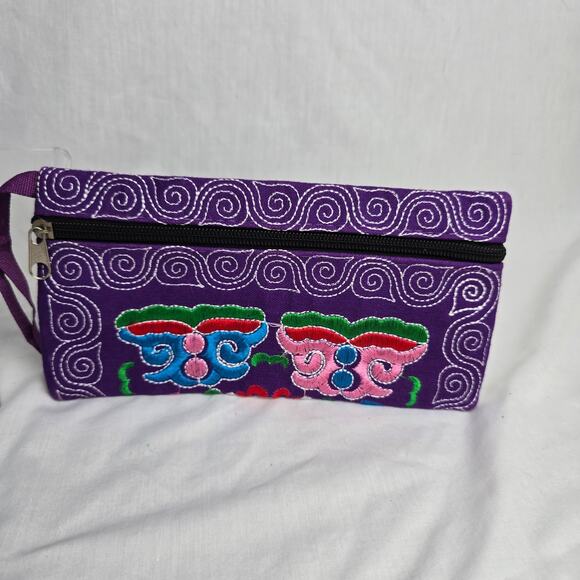 Quilted Wallet Bags Handmade in Washington State 4 Bundle Deal Multi-Color - Picture 3 of 16